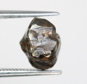 3.25 CT Rough Dark Brown Uncut Diamond For Engagement Ring orders