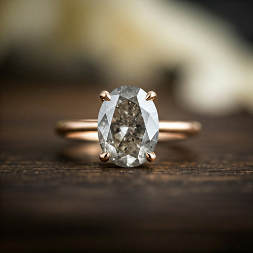 Salt and Pepper Diamonds: A Unique Trend in Engagement Rings