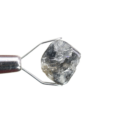 5.44 CT Salt And Pepper Grey Rough Uncut Diamond For Proposal Ring | Diamond Pendant - JayKrishna Diamond